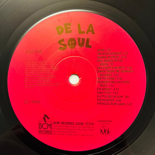 De La Soul – 3 Feet High And Rising LP mit OIS (VG+) - schallplattenparadis