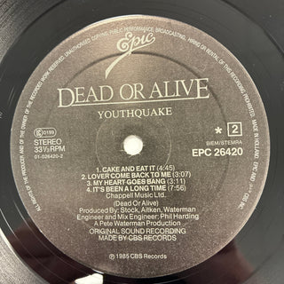 Dead Or Alive ‎– Youthquake LP mit OIS (VG+) - schallplattenparadis