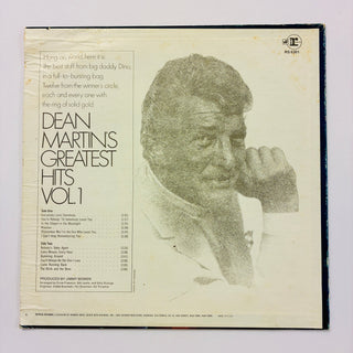 Dean Martin ‎– Dean Martin's Greatest Hits! Vol. 1 LP (VG+) - schallplattenparadis