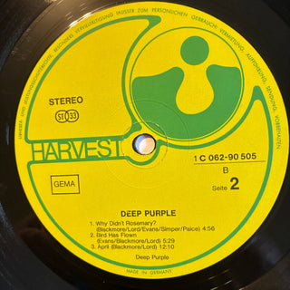 Deep Purple – Deep Purple LP (VG+) - schallplattenparadis