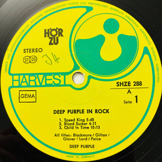 Deep Purple – In Rock LP (VG+) - schallplattenparadis