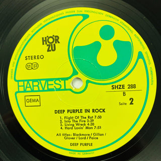 Deep Purple – In Rock LP (VG+) - schallplattenparadis
