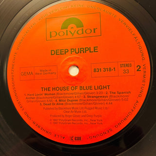 Deep Purple ‎– The House Of Blue Light LP mit OIS (NM) - schallplattenparadis