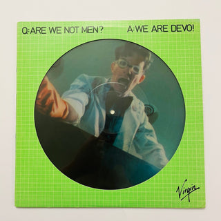 Devo ‎– Q: Are We Not Men? A: We Are Devo! - Picture Disc (VG+) - schallplattenparadis