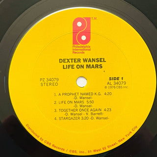 Dexter Wansel ‎– Life On Mars LP (VG+) - schallplattenparadis