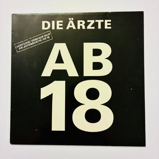 Die Ärzte ‎– Ab 18 LP mit OIS (VG+) - schallplattenparadis