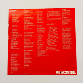 Die + Ärzte ‎– Debil LP mit OIS (NM) - schallplattenparadis