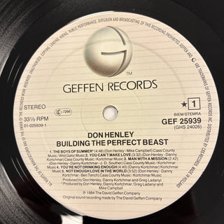 Don Henley ‎– Building The Perfect Beast LP mit OIS (NM) - schallplattenparadis