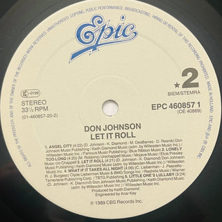Don Johnson – Let It Roll LP mit OIS (NM) - schallplattenparadis