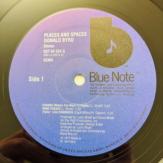 Donald Byrd – Places And Spaces LP (NM) - schallplattenparadis