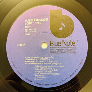 Donald Byrd – Places And Spaces LP (NM) - schallplattenparadis