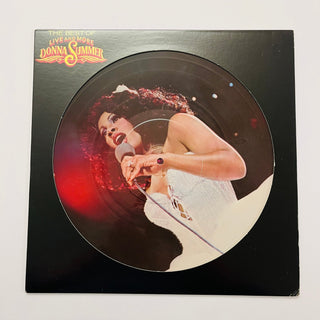 Donna Summer ‎– The Best Of Live And More - Picture Disc (VG+) - schallplattenparadis