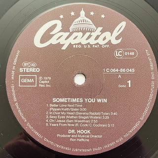 Dr. Hook ‎– Sometimes You Win LP (NM) - schallplattenparadis