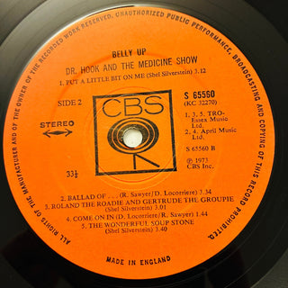 Dr. Hook & The Medicine Show – Belly Up LP (NM) - schallplattenparadis