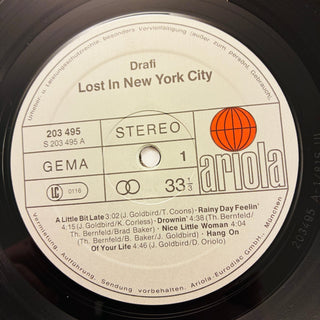 Drafi – Lost In New York City LP (NM) - schallplattenparadis