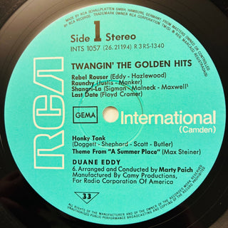 Duane Eddy ‎– Twangin' The Golden Hits LP (NM) - schallplattenparadis