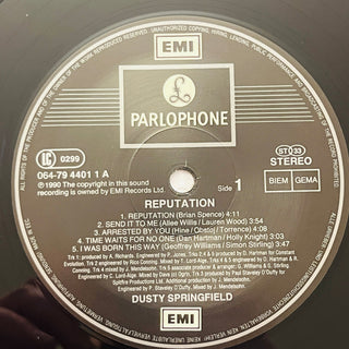Dusty Springfield – Reputation LP mit OIS (NM) - schallplattenparadis