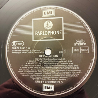 Dusty Springfield – Reputation LP mit OIS (VG+) - schallplattenparadis