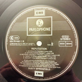 Dusty Springfield – Reputation LP mit OIS (VG+) - schallplattenparadis