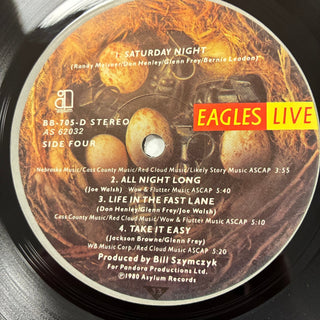 Eagles ‎– Eagles Live Doppel LP mit OIS (NM) - schallplattenparadis