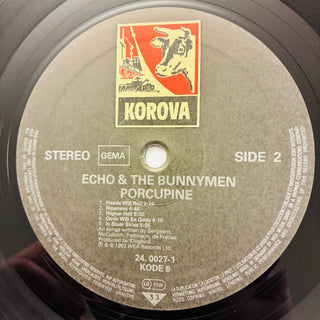 Echo & The Bunnymen ‎– Porcupine LP (NM) - schallplattenparadis