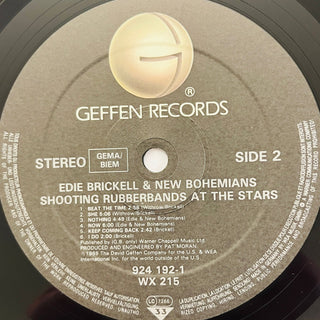 Edie Brickell & New Bohemians ‎– Shooting Rubberbands At The Stars LP mit OIS (VG+) - schallplattenparadis