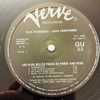 Ella Fitzgerald, Louis Armstrong ‎– Porgy And Bess LP (NM) - schallplattenparadis