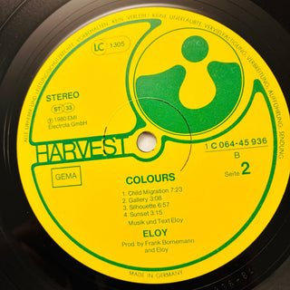 Eloy – Colours LP (VG+) - schallplattenparadis