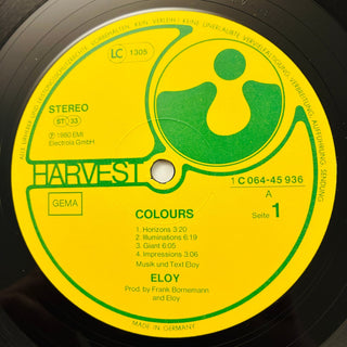 Eloy – Colours LP (VG+) - schallplattenparadis