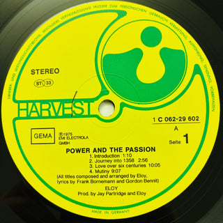 Eloy – Power And The Passion LP (NM) - schallplattenparadis