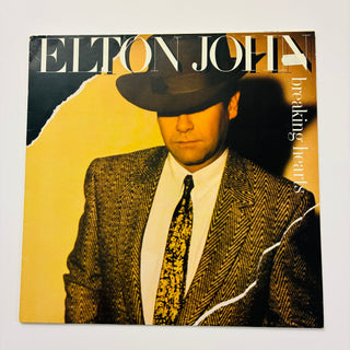 Elton John ‎– Breaking Hearts LP mit OIS (NM) - schallplattenparadis