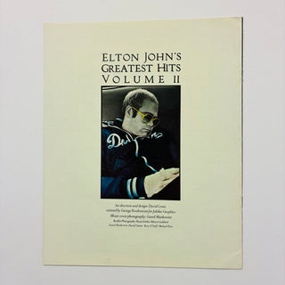 Elton John ‎– Elton John's Greatest Hits Volume II LP mit OIS und Booklet (VG+) - schallplattenparadis