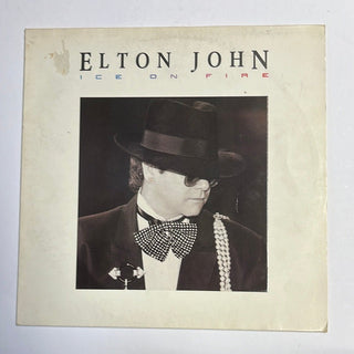 Elton John ‎– Ice On Fire LP mit OIS (VG+) - schallplattenparadis