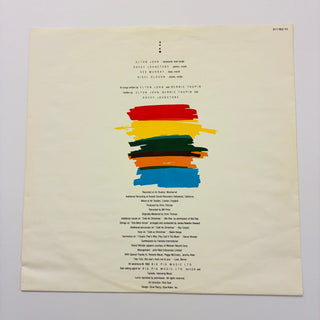 Elton John ‎– Too Low For Zero LP mit OIS (NM) - schallplattenparadis