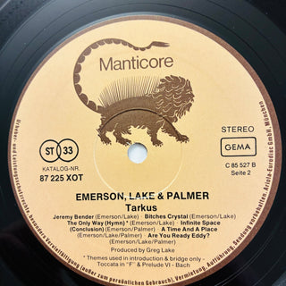 Emerson, Lake & Palmer – Tarkus LP (NM) - schallplattenparadis