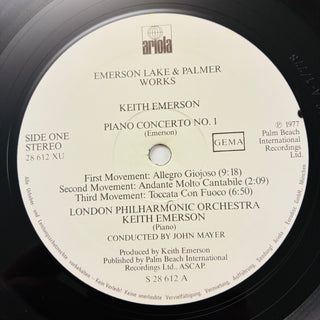 Emerson Lake & Palmer – Works (Volume 1) Doppel LP (NM) - schallplattenparadis