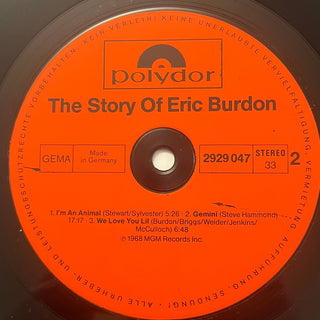 Eric Burdon – The Story Of Eric Burdon Doppel LP (VG+) - schallplattenparadis