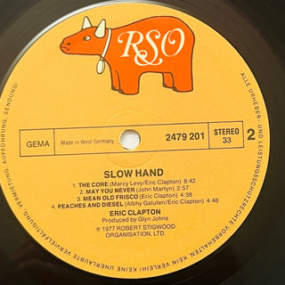 Eric Clapton – Slowhand LP (NM) - schallplattenparadis