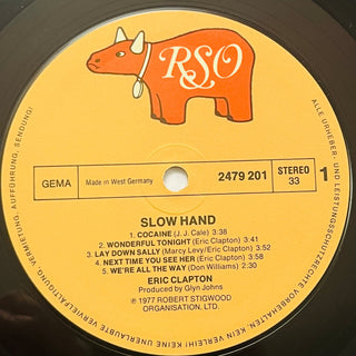 Eric Clapton – Slowhand LP (NM) - schallplattenparadis