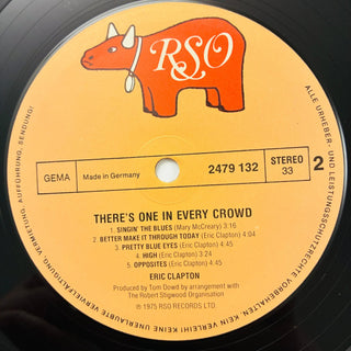 Eric Clapton ‎– There's One In Every Crowd LP mit Beiblatt (NM) - schallplattenparadis