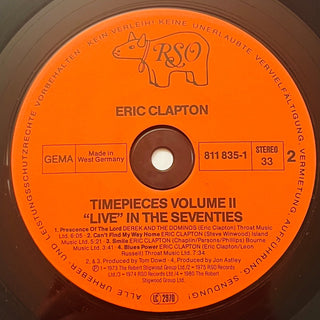 Eric Clapton – Timepieces Vol. II - 'Live' In The Seventies LP mit OIS (NM) - schallplattenparadis