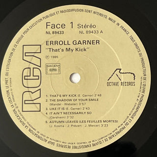 Erroll Garner ‎– That's My Kick LP (NM) - schallplattenparadis