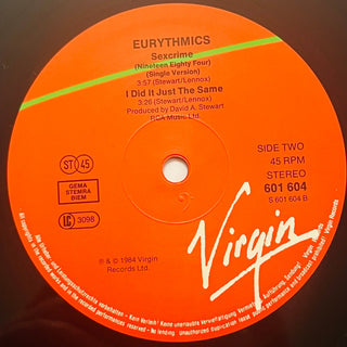 Eurythmics – Sexcrime (Nineteen Eighty Four) 12"Vinyl 45 RPM (NM) - schallplattenparadis
