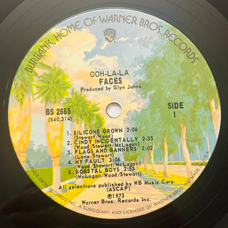 Faces – Ooh La La LP mit Poster (VG) - schallplattenparadis