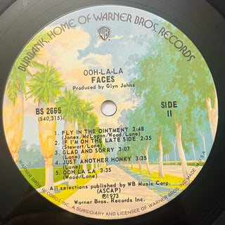 Faces – Ooh La La LP mit Poster (VG) - schallplattenparadis