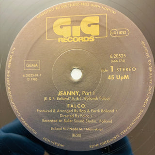 Falco ‎– Jeanny (Part 1) Maxi - Single (NM) - schallplattenparadis