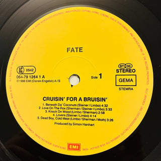 Fate ‎– Cruisin' For A Bruisin' LP mit OIS (VG+) - schallplattenparadis
