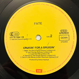 Fate ‎– Cruisin' For A Bruisin' LP mit OIS (VG+) - schallplattenparadis