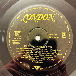 Fats Domino – Fats Domino's Best LP (NM) - schallplattenparadis
