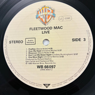 Fleetwood Mac – Fleetwood Mac Live Doppel LP mit OIS (NM) - schallplattenparadis